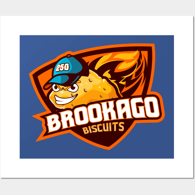 Brookago Biscuits (Exclusive 250th Show Edition) Wall Art by Spawn On Me Podcast